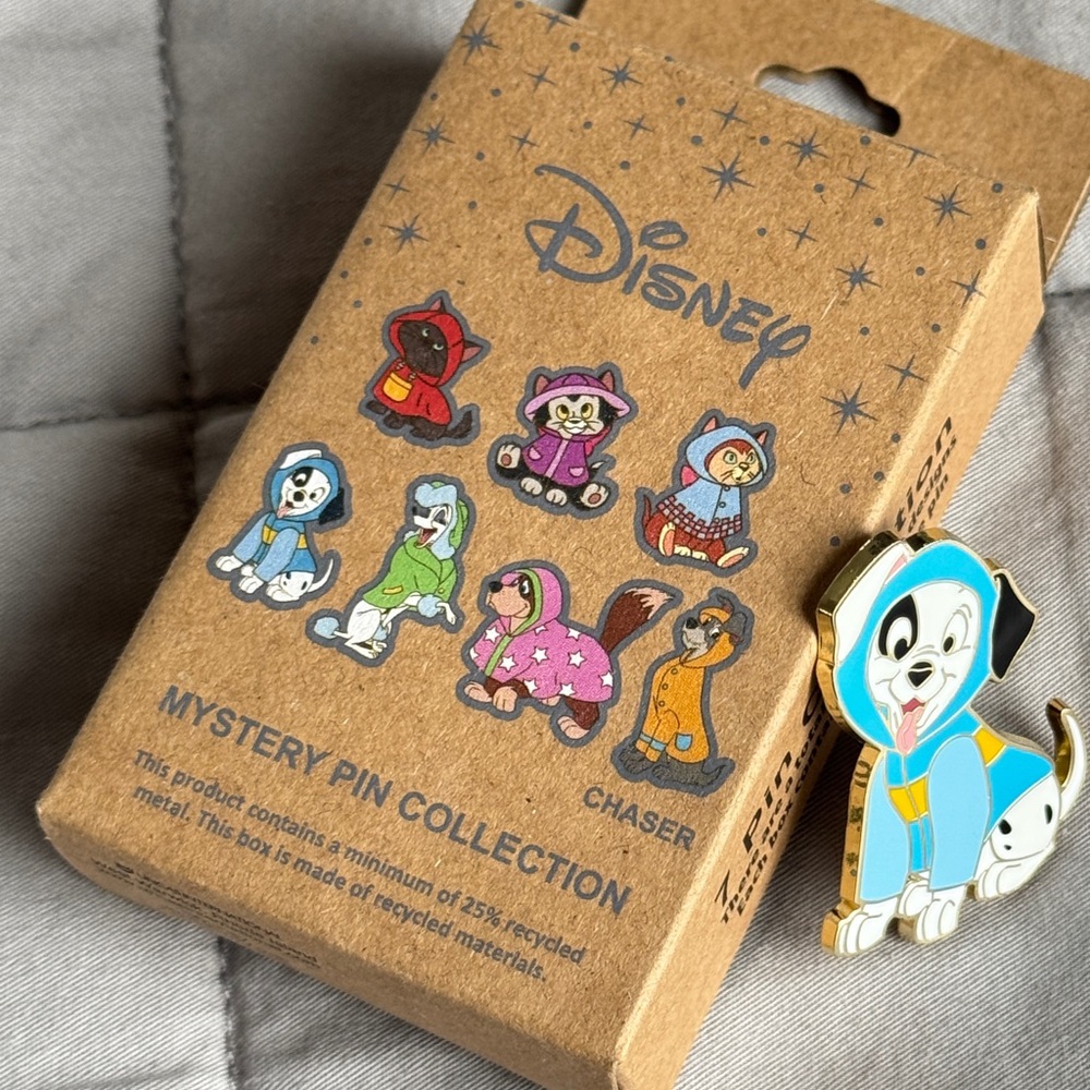 Disney Critters Raincoat, Patch the Dog Enamel Pin - Picture 2 of 5